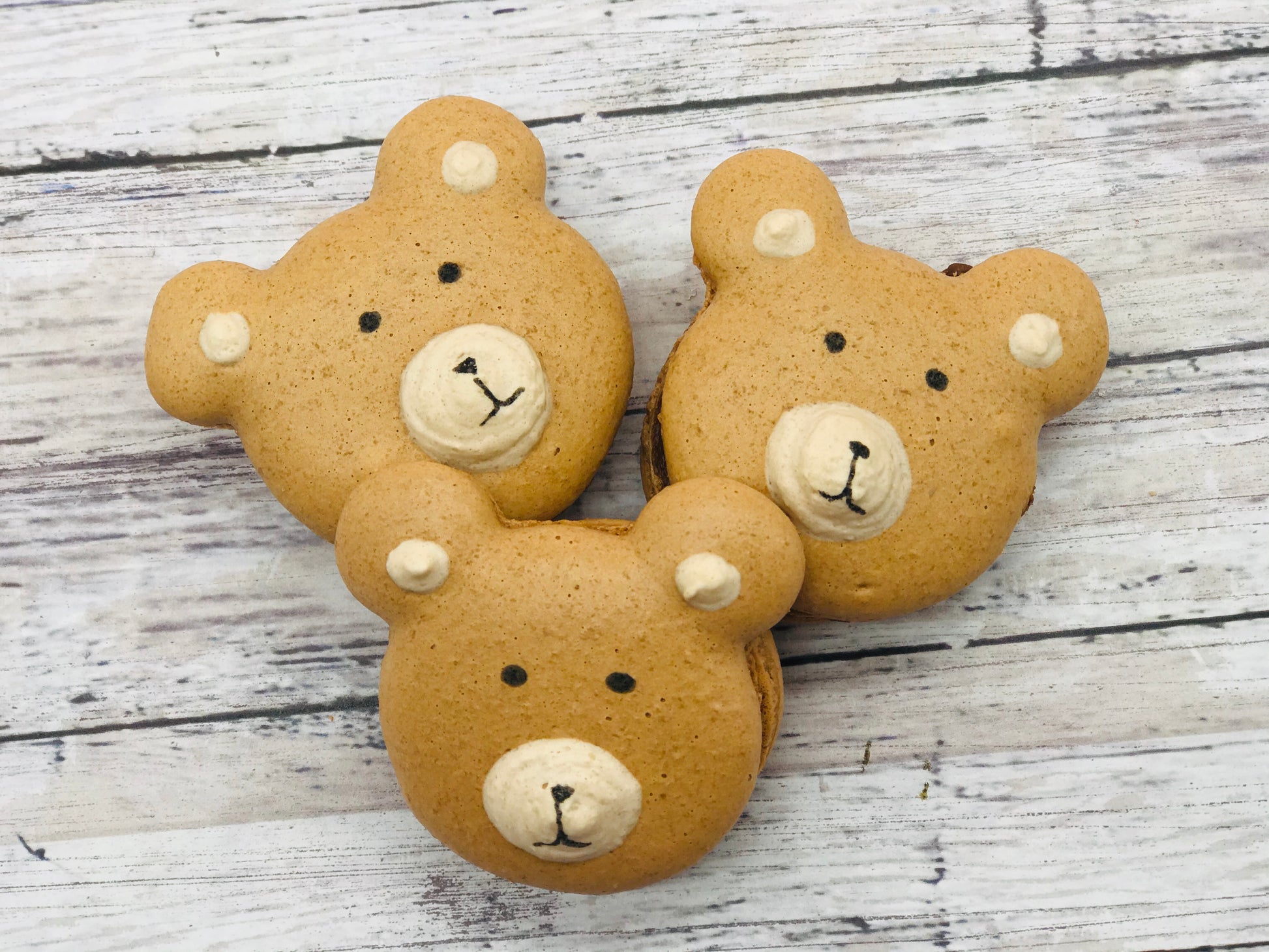 Gormet Stylized Macaroons - Vanilla Shell & Custom Buttercream