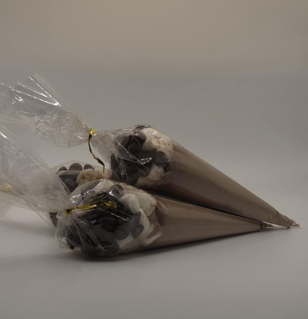 Hot Cocoa Cones – Cozy Chocolate Treats
